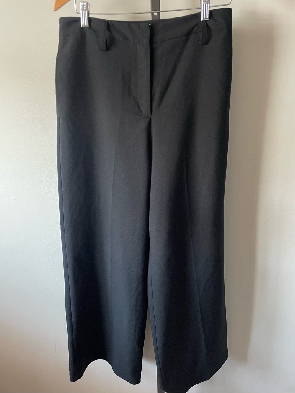 ASOS DESIGN High Waist Wide Leg Trousers Pants US 8